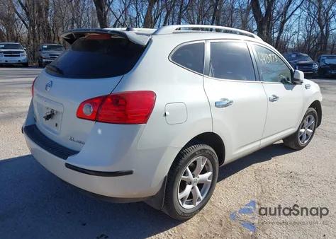 2010 Nissan Rogue Sl из США, поврежденный, VIN JN8AS5MVXAW602375